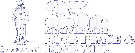 35th ANNIVERSARY LOVE PEACE  LOVE YOU.