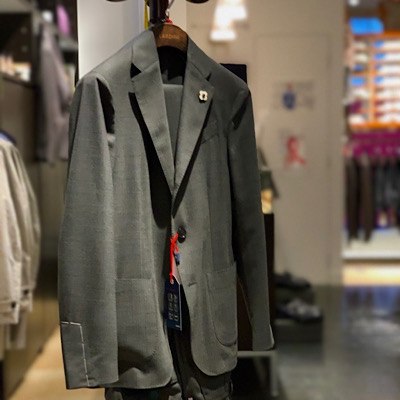 LARDINI Easy Wear Packable Suit ラルディーニイージーウェアパッカブルスーツ*108画像4