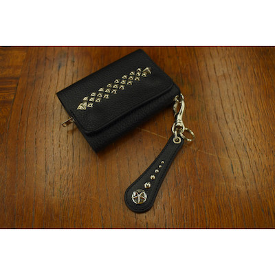 【SILVER STAR CONCHO LEATHER KEY RING】21AW021LAL*121画像6