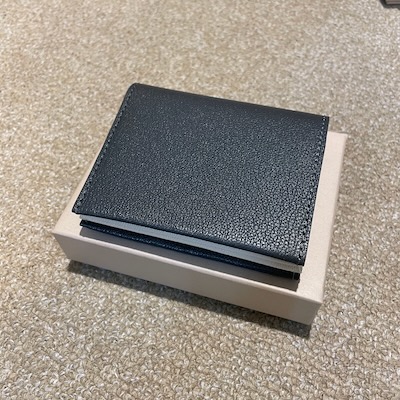 yMOLINI Bifold Compact Wallet - Gray ~ Off-whitezML232YTBCW1002*106