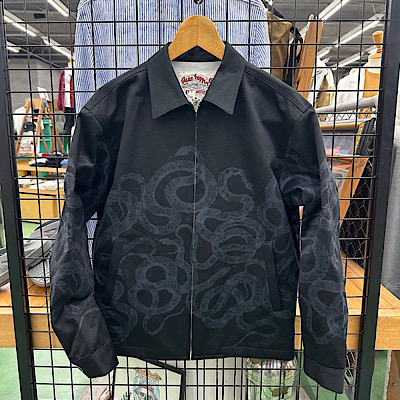 ySNAKE PATTERN WEST POINT SWING TOPz25SS001*121