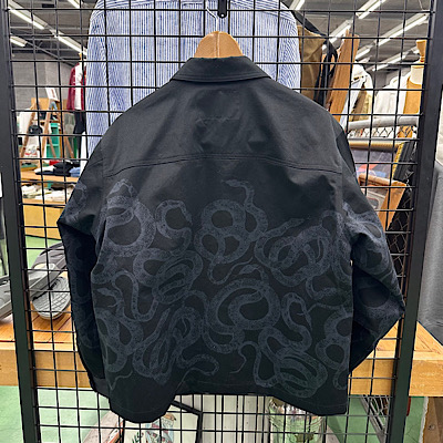 ySNAKE PATTERN WEST POINT SWING TOPz25SS001*121摜2