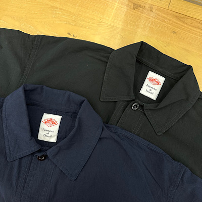 yMENfS ORGANIC COTTON WASHER SHORT SLEEVE COVERALL SHIRTzDT-B0239MUG*121摜10