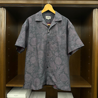 yFLOWER JACQUARD CHAMBRAY S/S SHIRTz25SS005JQ*121