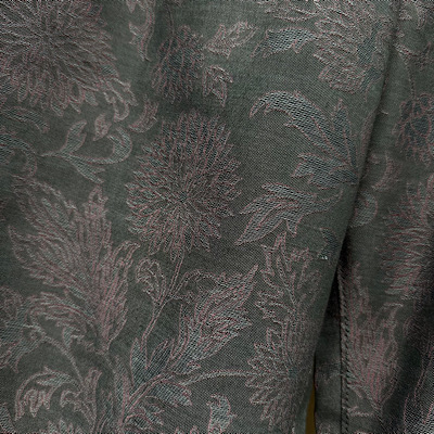 y FLOWER JACQUARD CHAMBRAY EASY TORUSERSz25SS006JQ*121摜3