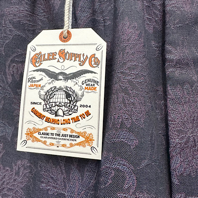 y FLOWER JACQUARD CHAMBRAY EASY TORUSERSz25SS006JQ*121摜7