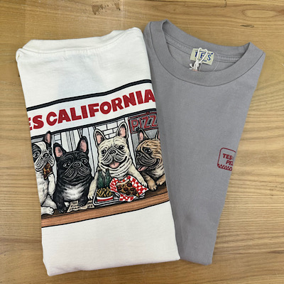 yTES CALIFORNIA PIZZA DINER LONG SLEEVE T-SHIRTz25774328*121摜1