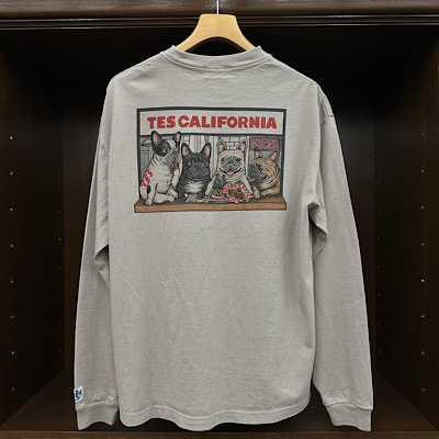 yTES CALIFORNIA PIZZA DINER LONG SLEEVE T-SHIRTz25774328*121摜9