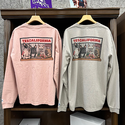 yTES CALIFORNIA PIZZA DINER LONG SLEEVE T-SHIRTz25774328*121摜9