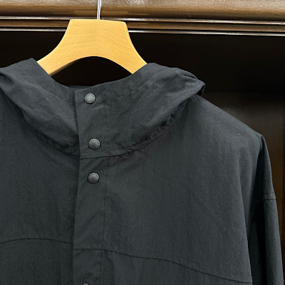 �yCotton Nylon Typewriter Hooded Light Jacket�zOR-A0778NCK*121�摜3