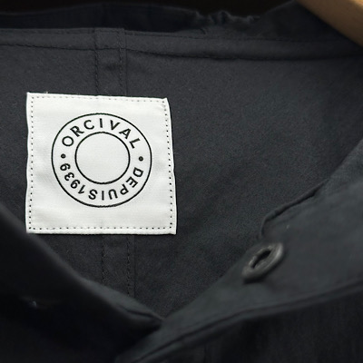 �yCotton Nylon Typewriter Hooded Light Jacket�zOR-A0778NCK*121�摜10