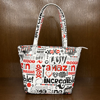 �yPRINT LEATHER TOTE�zALB-9924*121