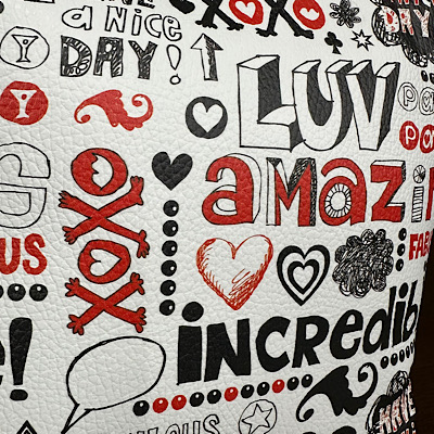 �yPRINT LEATHER TOTE�zALB-9924*121�摜3