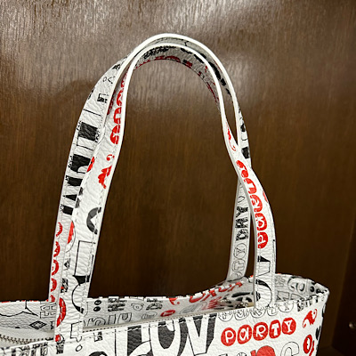 �yPRINT LEATHER TOTE�zALB-9924*121�摜4