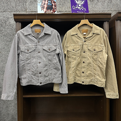 �yCORDUROY TRUCKER JACKET �zFEM-G002*121�摜1
