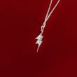 yThunderbolt top silver necklacez23SS018LL_A*121